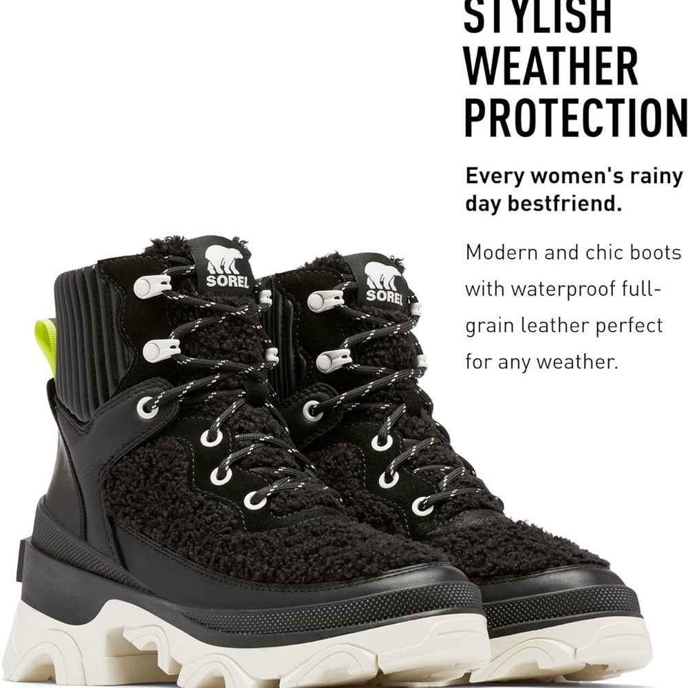 Sorel Women's Black Weatherproof Boots